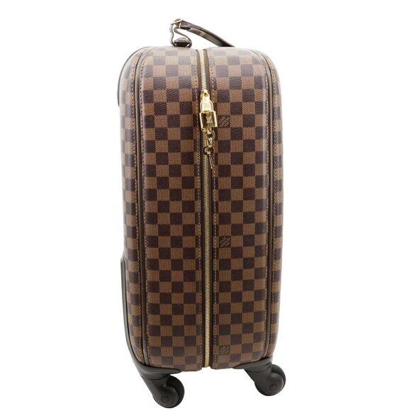 Louis Vuitton  Zephyr 55 Damier Ebene Rolling Suitcase Luggage Brown - Picture 4 of 15
